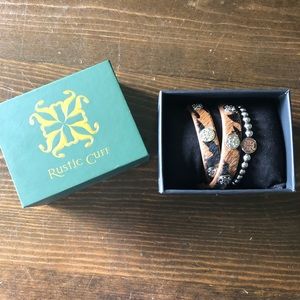 Rustic Cuff set